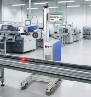Machine de codage laser à fibre industrielle 30W 50W MAX pour tuyaux en PVC, câbles métalliques, sacs en plastique, impression de date, de lot et de logo, certifiée CE