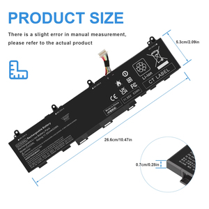 Batería de polímero de litio segura y estable CC03XL 11.55V 56Wh al por mayor para HP 845 G7 845 G8 L77991-005 HSTNN-UB8W Suministro de fábrica - Product Image 1