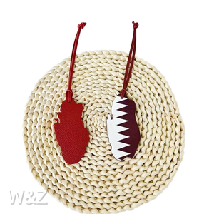 Breloque en cuir imprimé UV, breloques hibou, pendentif pour sac à main femme, breloque aigle, pendentif cartes de pays pour sac à dos, décoration porte-clés, sac à main - Product Image 6