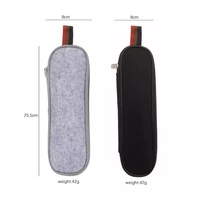 Ensemble de couteau, fourchette et cuillère de voyage en acier inoxydable léger et portable, étui étanche, passe au lave-vaisselle, nettoyage facile