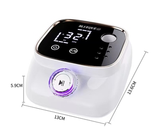 Perceuse à ongles électrique professionnelle 45000 tr/min avec moteur à balais, embout conique en plastique pour le retrait de gel et la réparation des ongles, 220V, équipement de salon de manucure - Product Image 4