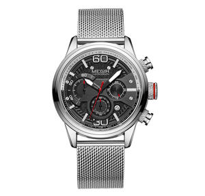 Montre pour homme à quartz multifonctionnelle sportive et tendance à trois aiguilles - Product Image 1