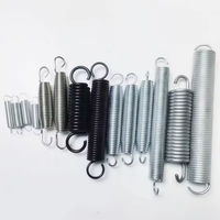 Ressort en spirale métallique grand format en acier au carbone zingué pour trampoline de fitness avec moteur à vibrations et ressort de direction