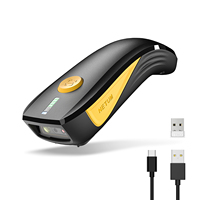 Lector de Códigos de Barras Inalámbrico Portátil NETUM CS7501, Escáner de Códigos QR 1D 2D, Escaneo Automático de Códigos de Barras con Pantalla para Almacén