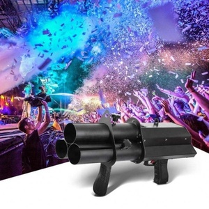 3 Shot Stage <span class=keywords><strong>Confetti</strong></span> Machine Alumínio Elétrico Casamento <span class=keywords><strong>Confetti</strong></span> Cannon Shooter - Product Image 3
