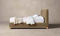 Lit King Size Moderne Haut de Gamme avec Rangement, Ensemble de Chambre Élégant Idéal pour Appartement, pour une Utilisation Domestique de Luxe