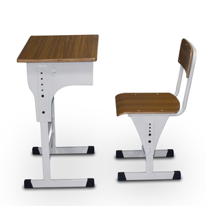 Conjunto de Mesa y Silla Ajustable de Metal Moderno para Aula y Espacio de Trabajo Estudiantil, para Mobiliario Escolar - Product Image 6
