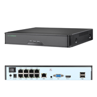 Sistema de cámara de seguridad Gcraftsman Full Sony HD 6MP de alta resolución IP POE con luces de alarma de audio bidireccionales, a la venta, a la venta, al por mayor