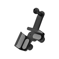Support de téléphone universel magnétique en silicone pour lit avec emplacements pour cartes, hauteur réglable et protection d'écran flexible pour les coins