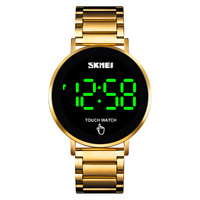Skmei — montre-bracelet numérique de luxe pour hommes, écran tactile, led, 1550