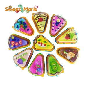 Biscuit au chocolat en forme de <span class=keywords><strong>pizza</strong></span>, jouet, sauce au chocolat au lait <span class=keywords><strong>halal</strong></span> - Product Image 4