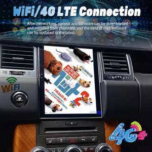 Écran de style Tesla, autoradio Android 13 pour Land Rover Range Rover Sport 2013 2010, navigation GPS, autoradio stéréo, lecteur DVD, Carplay - Product Image 3