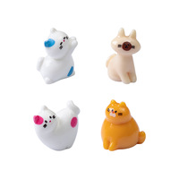 Miniature de chaton mignon pour micro-paysage, accessoires de décoration DIY pour maison de poupée, ornements de bureau miniatures
