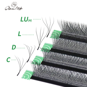 GLAMLASH Custom logo Private Label prodotti <span class=keywords><strong>ciglia</strong></span> 0.07mm all'ingrosso <span class=keywords><strong>ciglia</strong></span> vassoi <span class=keywords><strong>ciglia</strong></span> extension 4d w <span class=keywords><strong>ciglia</strong></span> <span class=keywords><strong>ciglia</strong></span> - Product Image 3