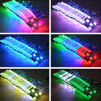 Boîte lumineuse publicitaire intelligente 24V à gradation RGBW, température de couleur réglable, bandes LED à membrane souple, colorées, Blockchain