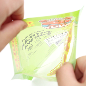 Sacchetto di Mylar stampato personalizzato sacchetto di plastica termosalda Chips caramelle al sale caramelle gommose lecca imballaggio <span class=keywords><strong>alimentare</strong></span> borsa a tre lati <span class=keywords><strong>fabbrica</strong></span> - Product Image 6