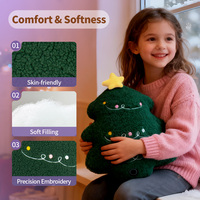 Coussin chauffant en peluche USB pour Noël, cadeau idéal pour enfants et adultes, décoration d'hiver