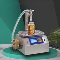 Machine de remplissage L15 ANDUK en vente directe d'usine pour miel, pâte, crème, ketchup, huile comestible, sauce, avec pompe en acier inoxydable