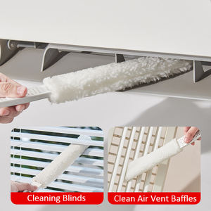 <b>Plastic</b> Household Crevice Brush Air Conditioning and <b>Blinds</b> Cleaning Tool with Removable Washable Dusting Brushes - Product Image 2