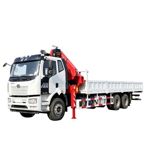 Precio de Fábrica, Camión Grúa Telescópica FAW 6x4 de 20 Toneladas, Grúa de Gran Capacidad de 25 Toneladas - Product Image 1