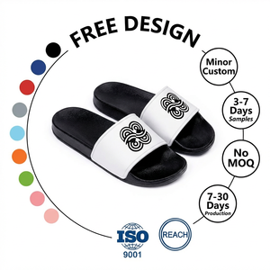 Pantuflas BreezeStep para Hombre, Mujer y Niños, Estilo Playa, para Interiores, Verano, con Plataforma, Logotipo Personalizado, Venta al Por Mayor - Product Image 1