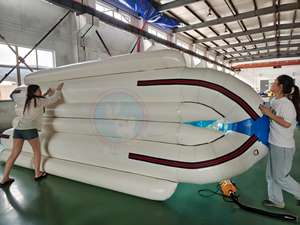 <span class=keywords><strong>Bateau</strong></span> de poisson volant gonflable et <span class=keywords><strong>bateau</strong></span> banane 10 <span class=keywords><strong>places</strong></span> durable PVC Commercial gonflable Sports nautiques Jeux Resort - Product Image 4