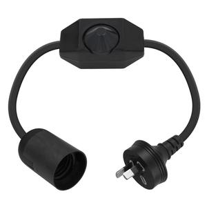 0. 75mm2 E27 ánh sáng bóng đèn Ổ cắm đèn chủ để AU cắm <span class=keywords><strong>Power</strong></span> Cord <span class=keywords><strong>Adapter</strong></span> - Product Image 4