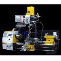 Machine combinée tour, fraiseuse et perceuse horizontale miniature 3 en 1 JYP300VF