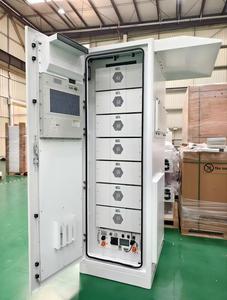 Armoire de stockage de batteries en acier inoxydable blanc, armoire de télécommunications extérieure, coffret de rack, certifié CE, <span class=keywords><strong>extincteur</strong></span> - Product Image 5