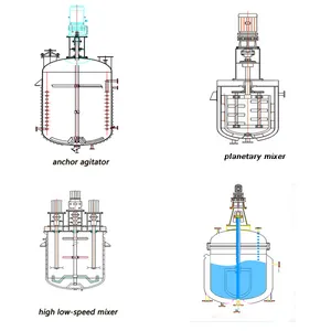 Ceramic Vessel Reactor Tire Repair Sealant Production Line Reactor Vessel