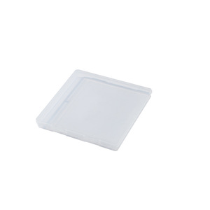Square Transparent Plastic Storage Box 15.5X15.5X1.7Cm With Lid For Hardware Parts Organizing - Product Image 3