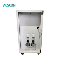 ACSOON AF50W-130006 Régulateur de tension et de fréquence triphasé 6 kVA 50/60 Hz, stabilisé, automatique, précision 1 % 0,01 %, certifié CE, LED