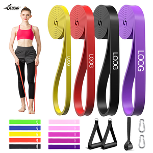 格登健身房健身带健身配件长带弹性拉伸乳胶拉起锻炼阻力带 - Product Image 1