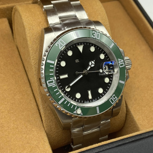 Men's Luxury <b>Automatic</b> Mechanical Watch Sapphire Shell Dial NH35 Movement Stainless Steel Waterproof <b>Wristwatch</b> Diver Series - Product Image 5