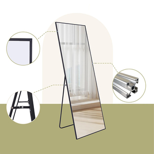 Trang trí nội thất thêm lớn đầy đủ cơ thể tầng thường vụ gương hộ gia đình tường sang trọng sàn gương - Product Image 4