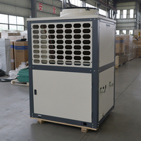 Unité de réfrigération intégrée personnalisée avec ventilateurs simples, condenseur de type V, options de compresseurs multiples pour la conservation des aliments surgelés