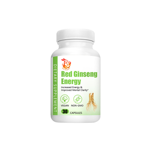Healthcare Supplement <b>Red</b> Ginseng Energy Capsules for Mental Clarity Increase Energy Korean <b>Red</b> Ginseng Herbal Capsules - Product Image 1