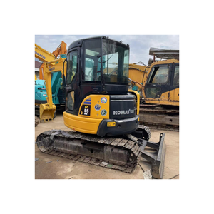 Excavadora Hidráulica de Cadenas Komatsu PC55 Mini de 5.5 Toneladas, Usada, Modelo 2018, Cucharón de 0.35m, Certificación CE/EPA - Product Image 1