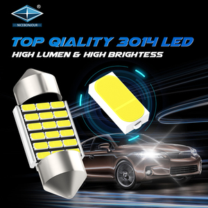 C5W <span class=keywords><strong>LED</strong></span> voiture <span class=keywords><strong>ampoule</strong></span> 6SMD 3014 31mm 36mm 39mm 41mm <span class=keywords><strong>LED</strong></span> dôme lumières intérieur lampe de lecture voiture lumière accessoires - Product Image 2