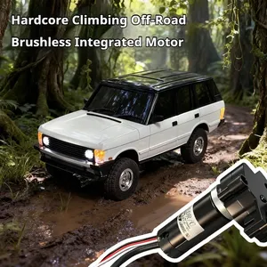Voiture télécommandée professionnelle LDRC 18401Y/G améliorée, modèle de jouet pour garçons, avec moteur brushless intégré à capteurs, en métal, télécommande incluse - Product Image 3