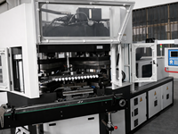 Machine de moulage par injection-soufflage automatique directe d'usine pour flacons médicaux et cosmétiques avec moulage de haute précision