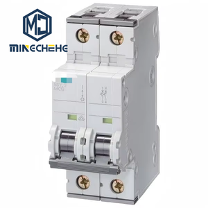 ใหม่ 5SY5202-7 5SY5204-7 5SY5206-7 เซอร์กิตเบรกเกอร์ขนาดเล็ก MCB 2P C2 C4 C6 400V ราง DIN ติดตั้งชิ้นส่วนป้องกันไฟฟ้า - Product Image 1