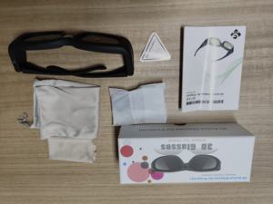 Gonbes G05 DLP Universal Bluetooth <strong>3d</strong> Active Shutter TV Glasses Bluetooth Active Shutter <strong>3D</strong> Glasses for Home and Personal Use - Product Image 6