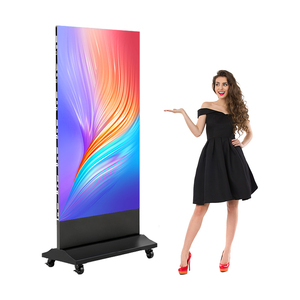 Afficheur LED P1.5 P2.5 4K sur pied, lecteur publicitaire numérique, kiosque d'affichage, signalétique et écrans tactiles - Product Image 1