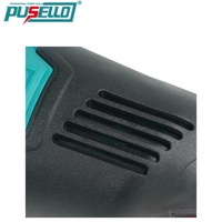 Meuleuse d'angle électrique PUSELLO à 6 vitesses réglables, haute puissance, outil industriel de meulage, polissage et découpe, support OEM ODM OBM