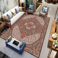 Persischer Teppich im Traditionellen Ethnischen Stil, Großer Luxuriöser Teppich für Wohnzimmer, Couchtisch, Schlafzimmer und Vollflächige Bodenbedeckung
