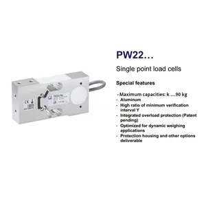 โหลดเซลล์ดิจิตอลแบบจุดเดียว HBM รุ่นดั้งเดิมจากเยอรมนี PW22C3 ความแม่นยำ 0.1 พร้อมเอาต์พุตแบบอนาล็อก รองรับน้ำหนัก 20กก./10กก./6กก./30กก. - Product Image 5