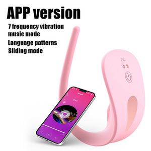 APP-gesteuerter Unsichtbarer Erwachsenen-Masturbator für Frauen, Dildo-Slip-<span class=keywords><strong>Vibrator</strong></span>, Wasserdichter Vibrations-Stimulator für den Höhepunkt - Product Image 3