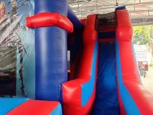 Castillo Inflable Grande para Exteriores con Tobogán de Agua, Brincolín para Fiestas, Castillo Inflable Blanco de Princesa con Tobogán para Niños - Product Image 6