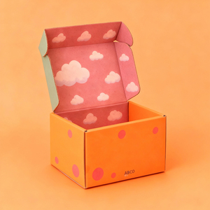 Boîtes d'expédition en carton recyclable avec laminage brillant personnalisées pour les produits de beauté et de bijouterie - Product Image 3